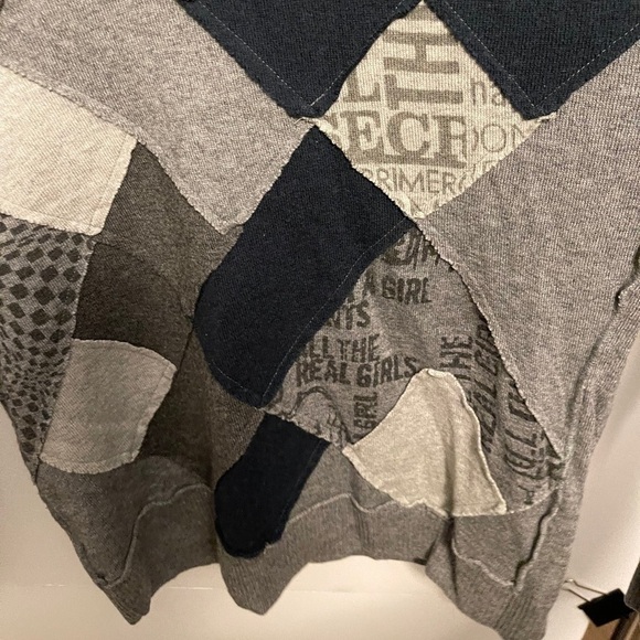 Patchwork crew neck sweater - Picture 3 of 8